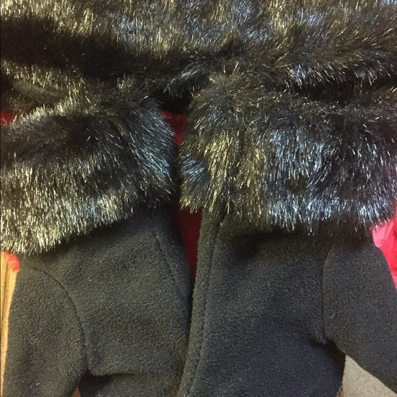 NEW W/O TAG 3PIECE BLACK FLEECE SET-HAT&GLOVES🛍 - Picture 3 of 7